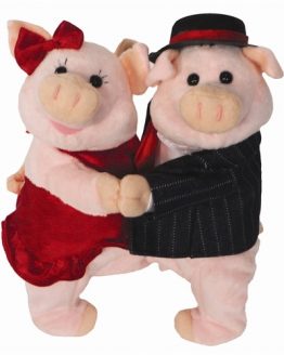 Adorable Pig or Elephant Performs Head Cuddle Barn and Toes Knees Head to Toe 12 Animated Stuffed Animal Plush Toy Shoulders Head to Toe Tucker