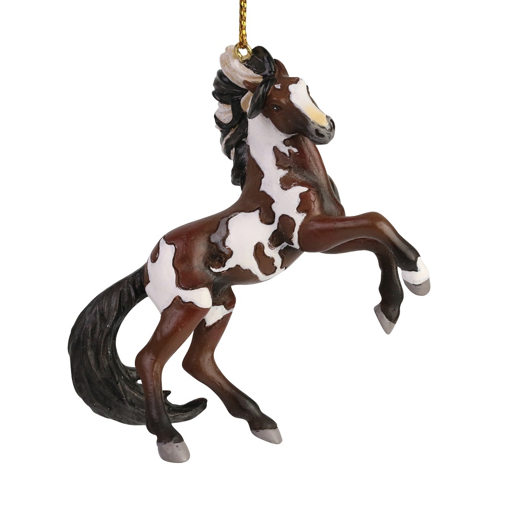 Enesco H0 Trail of Painted Ponies 3.25in H Dance of the Mustang Ornament  6007401