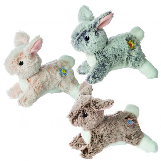 Mary Meyer E1 Easter 6" Brooklyn Bunny Plush Animal Toy Gray 67912 